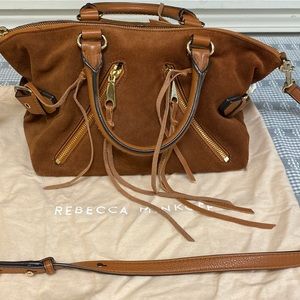 Rebecca Minkoff suede satchel